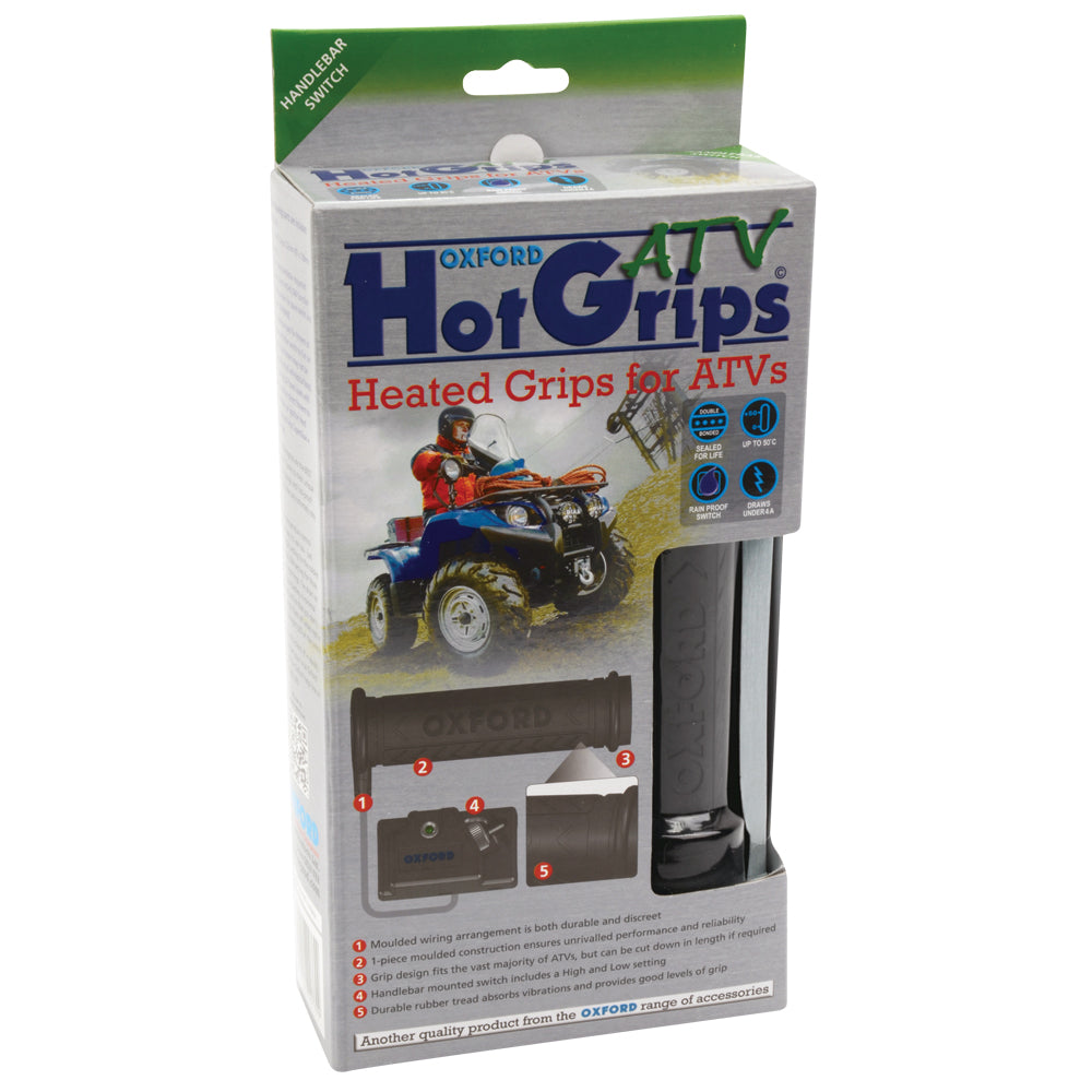 Oxford HotGrips Essential ATV **EXPORT ONLY** (bar mount) 5030009007699