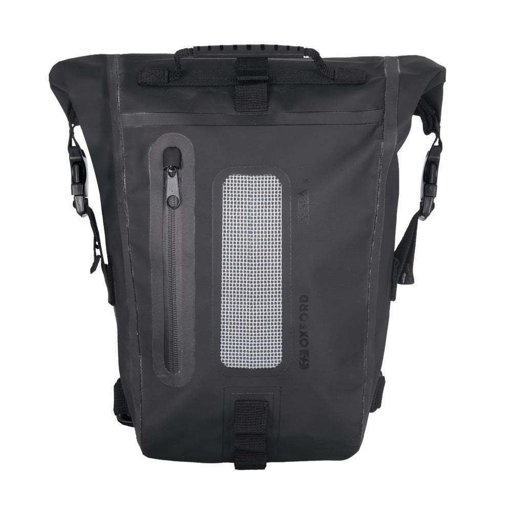 Oxford AQUA T8 TAIL BAG BLACK Black 5030009193378