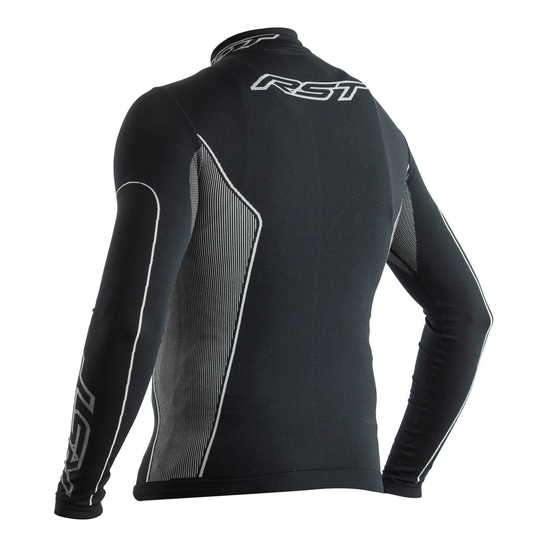 Tech X Coolmax Mens Long Sleeve Top - Black / L-XL (100219-BLK-L-XL)