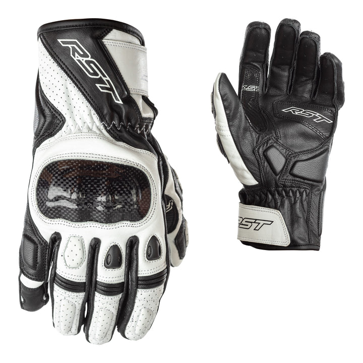 Stunt III CE Ladies Glove - Black / White / 6 (102097-WHI-06)