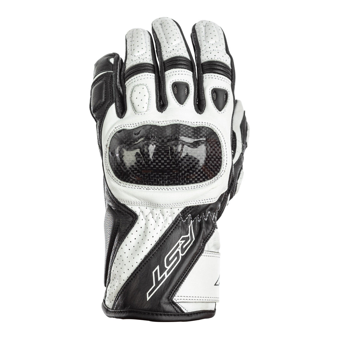 Stunt III CE Ladies Glove - Black / White / 6 (102097-WHI-06)