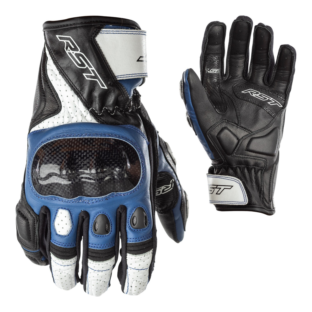 Stunt III CE Mens Glove - Black / Blue / 8 (102123-BLU-08)