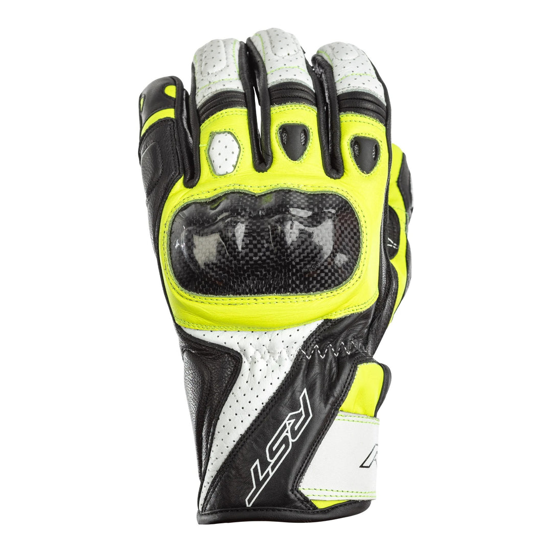 Stunt III CE Mens Glove - Black / Flo Yellow / 8 (102123-F.YEL-08)