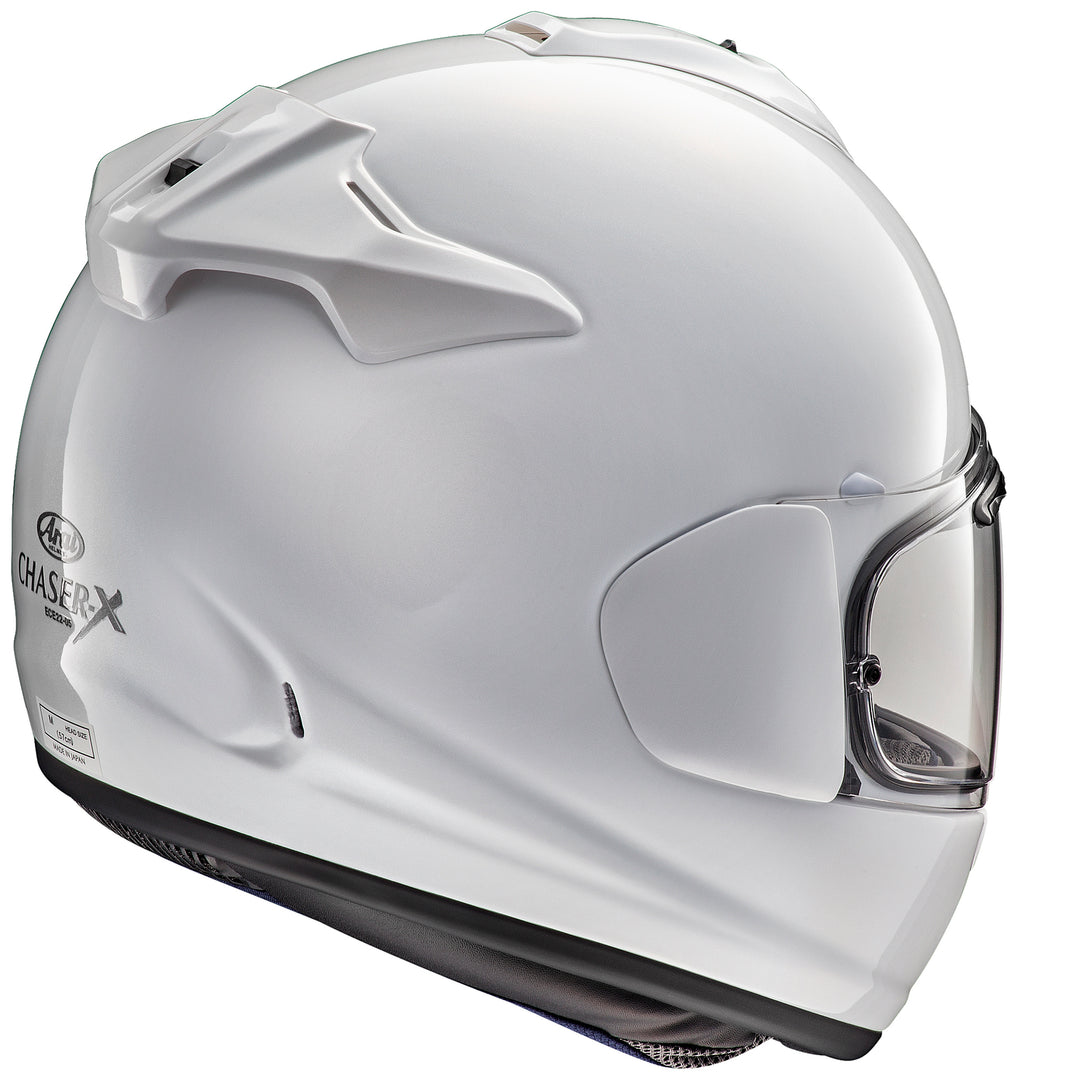 Arai Chaser X Solid - Diamond White / L (400028-WHI-L)