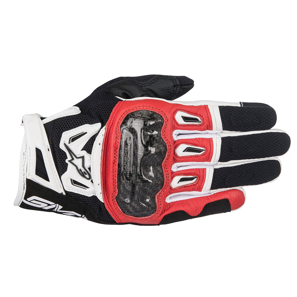 Alpinestars SMX-2 Air Carbon v2 Gloves  Black/Red/White  8021506616986