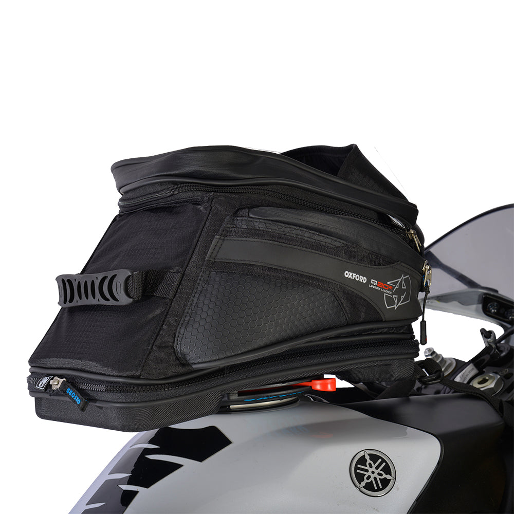 Oxford Q20R Quick Release Tank Bag Black  5030009102417