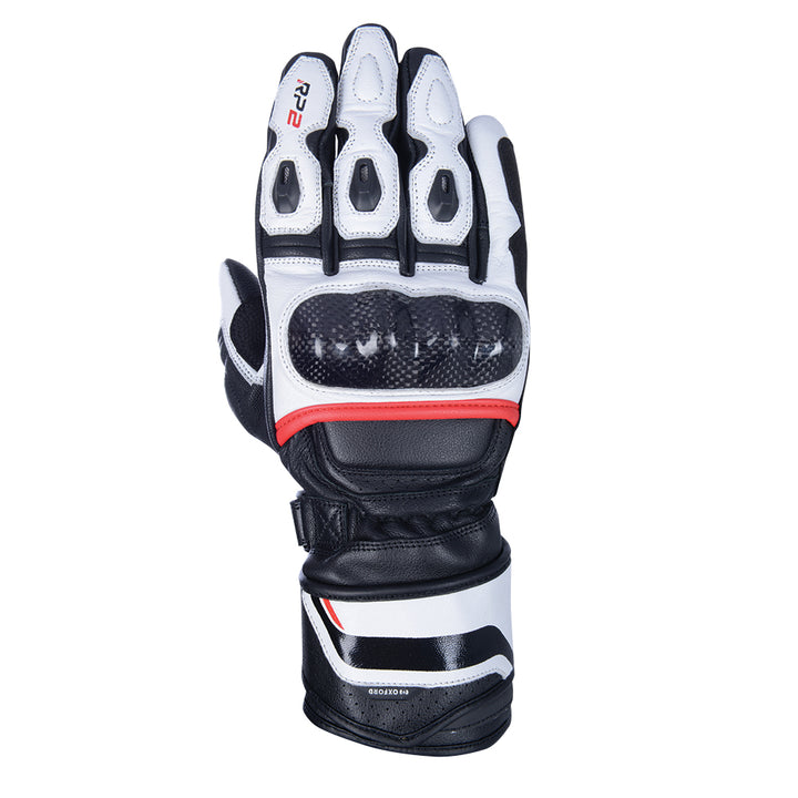 Oxford RP-2 2.0 Sports Gloves Black/White/Red Long 5030009343803