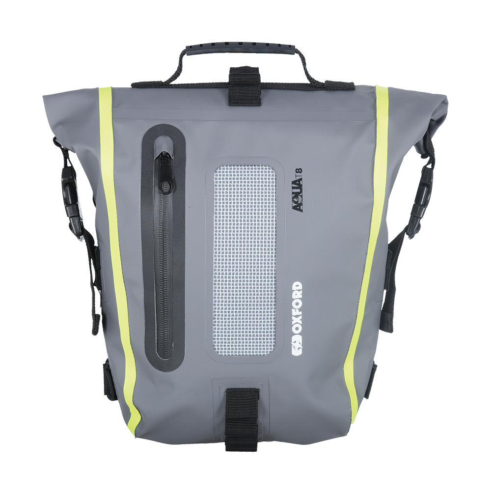 Oxford AQUA T8 TAIL BAG BLACK/GREY/FLUO Black/Grey/Fluo  5030009193453