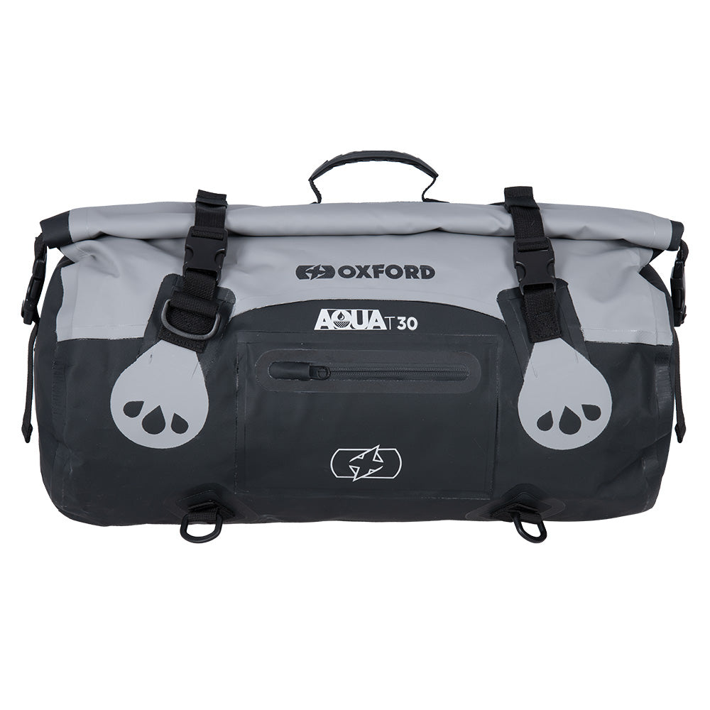 Oxford AQUA T-30 ROLL BAG - GREY/BLACK Grey/Black  5030009193576