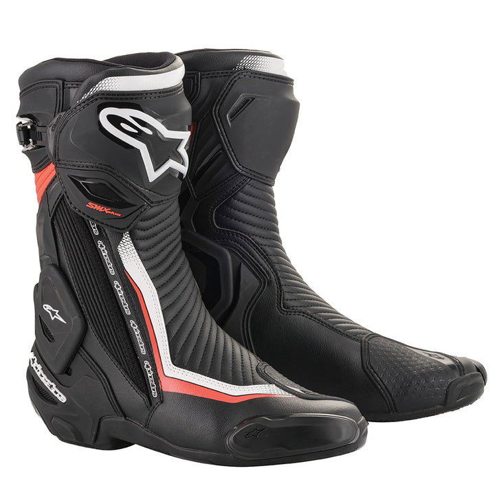 Alpinestars SMX Plus v2 Boots  Black/White/Red/Fluo  8033637962221