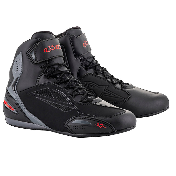 Alpinestars Faster 3 Drystar Shoes  Black/Grey/Red  8033637966328