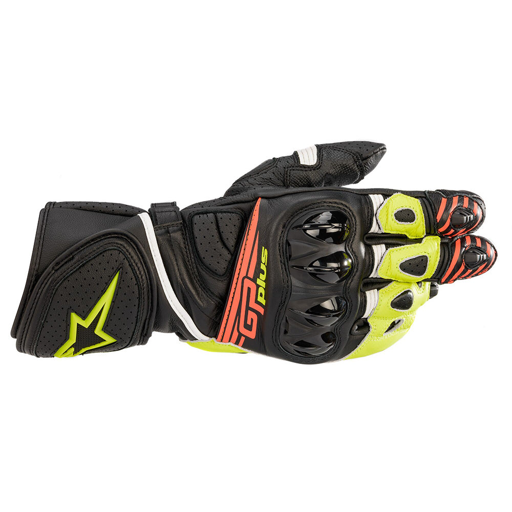 Alpinestars GP Plus R v2 Gloves Yellow/Red  8059175002113