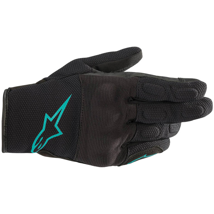 Alpinestars Stella S Max Drystar Women's Gloves Black/Teal  8059175099434