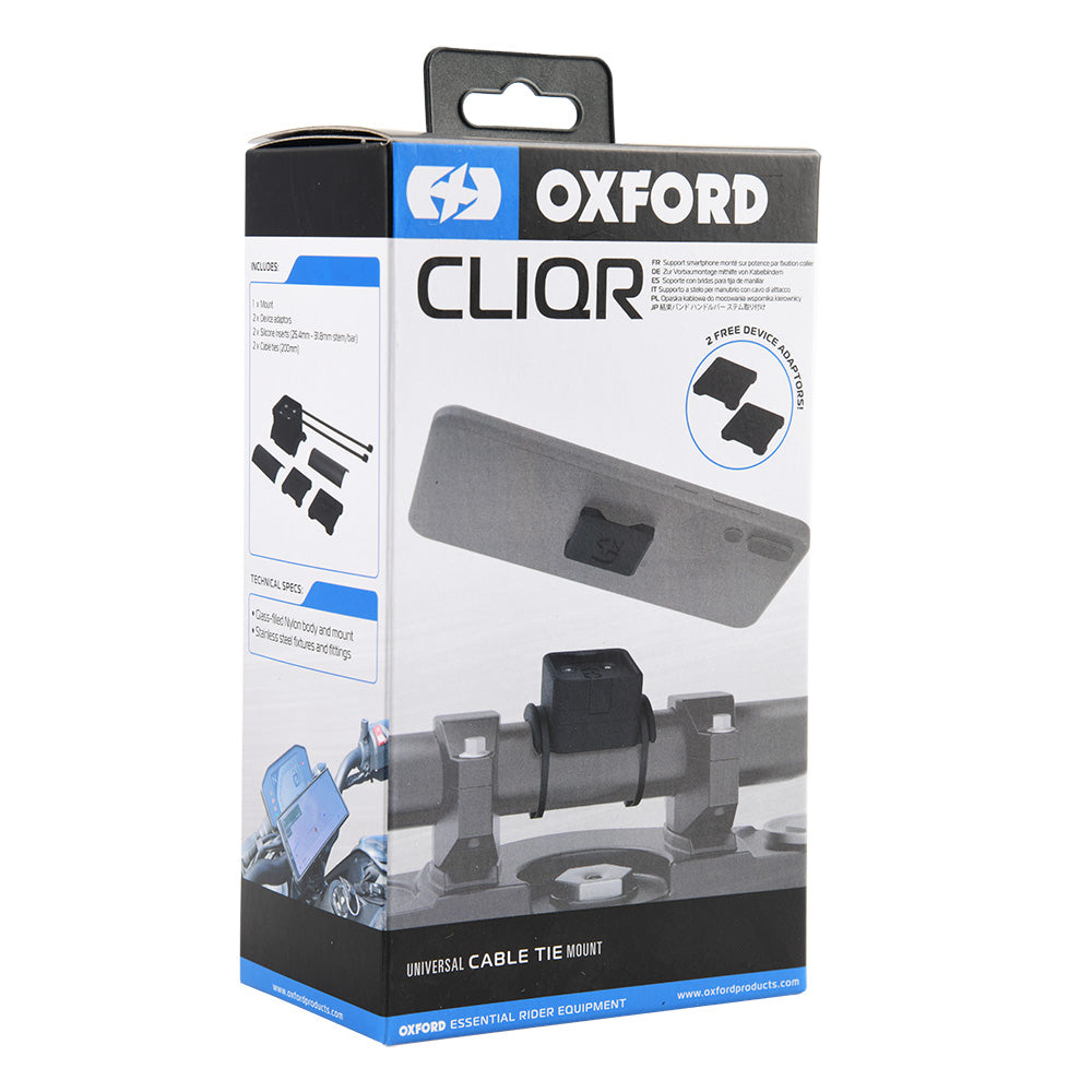 Oxford CLIQR Motorcycle Cable Tie Mount   5030009148514