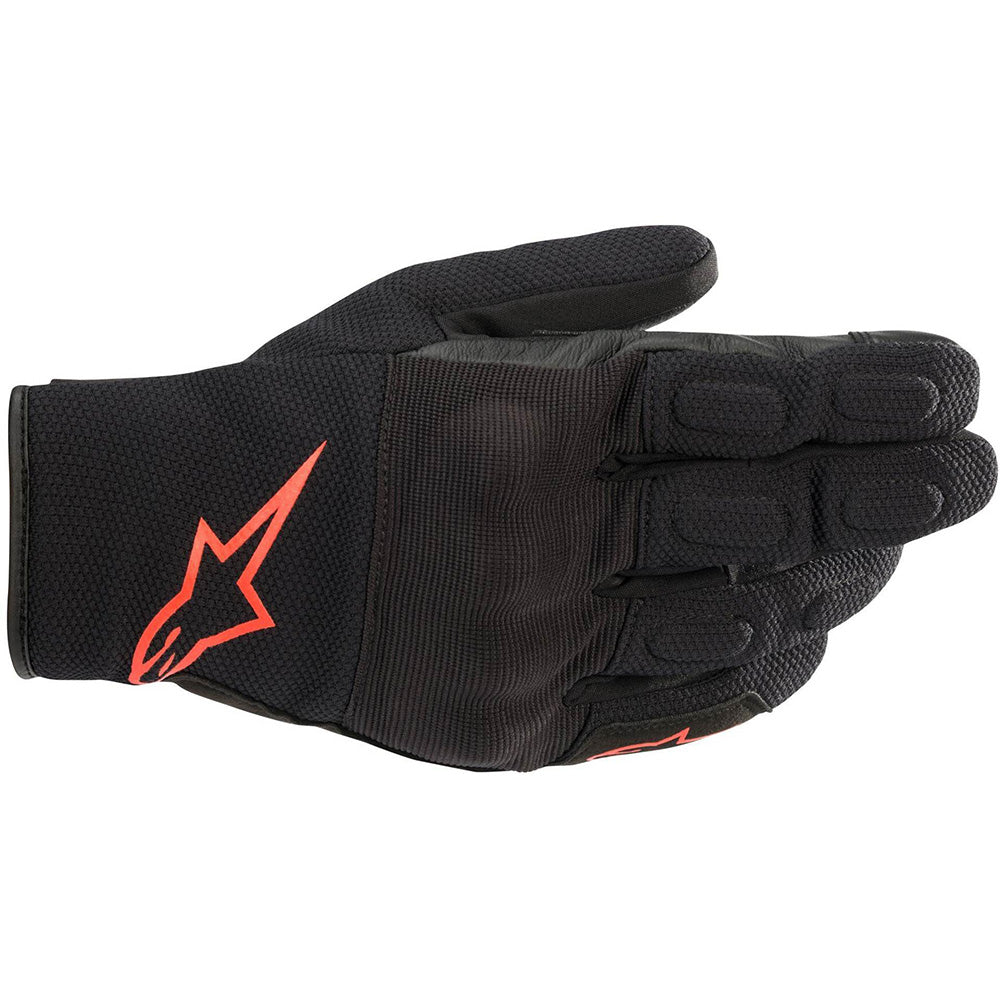 Alpinestars S Max Drystar Gloves  Black/Red/Fluo  8059175098857