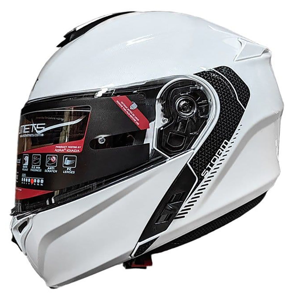 MT Storm Helmet Pearl White  8434639067745