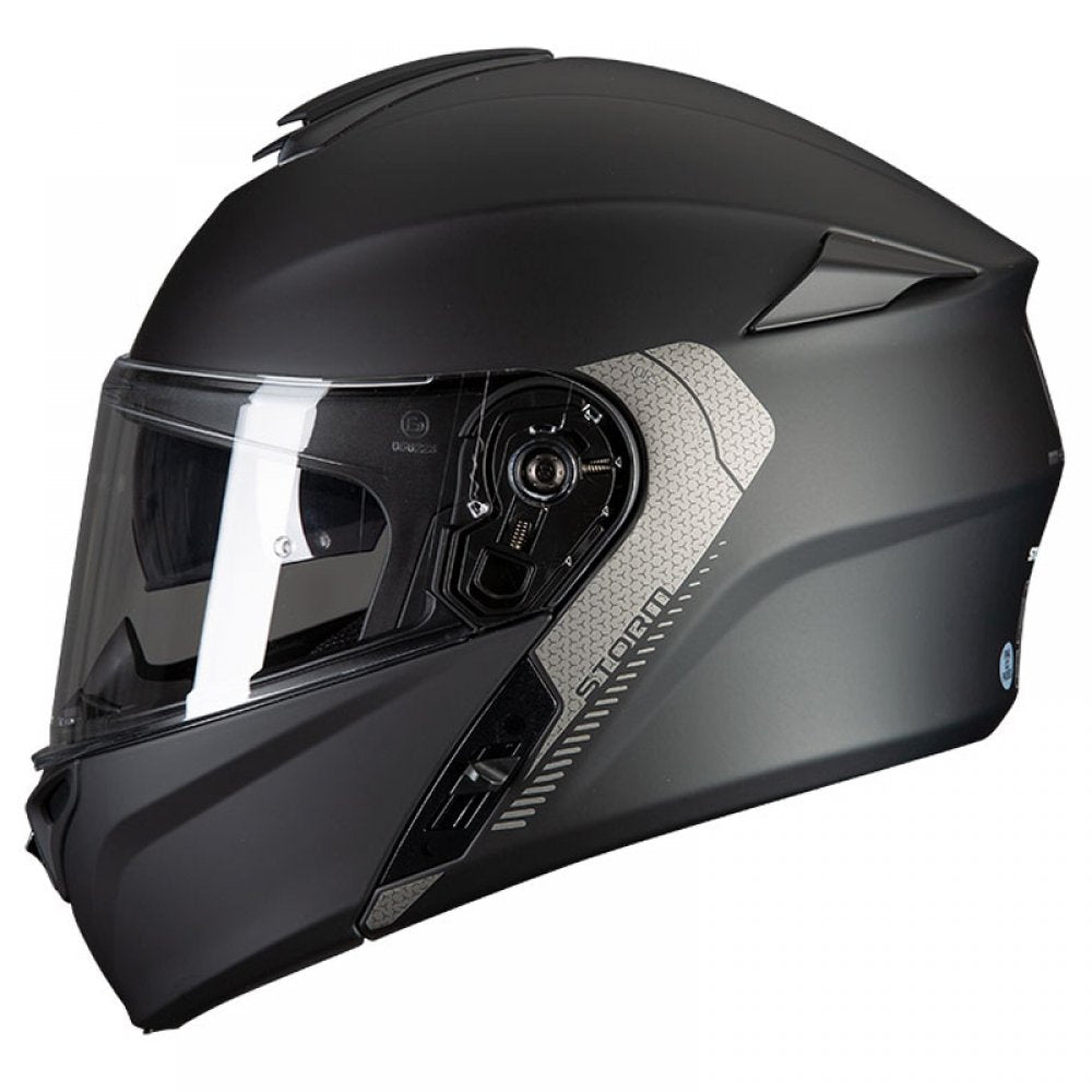 MT Storm Helmet Matt Black  8434639061965