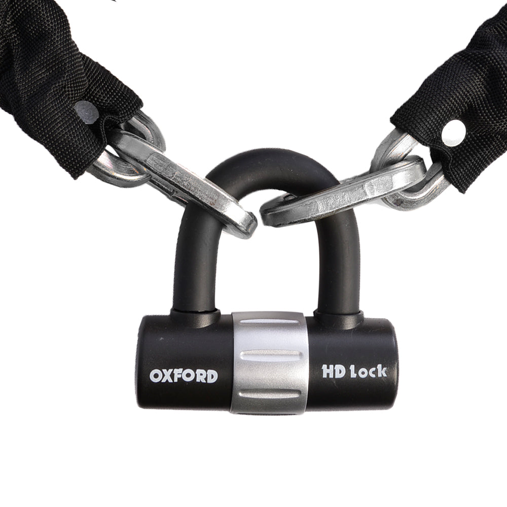 Oxford HD Chain Lock  Black  5030009001598