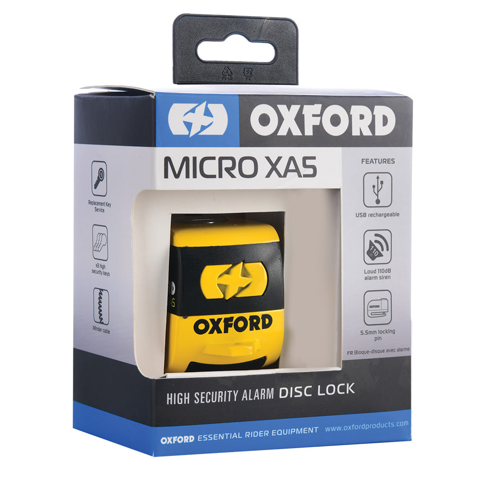 Oxford Micro XA5 Disc Lock