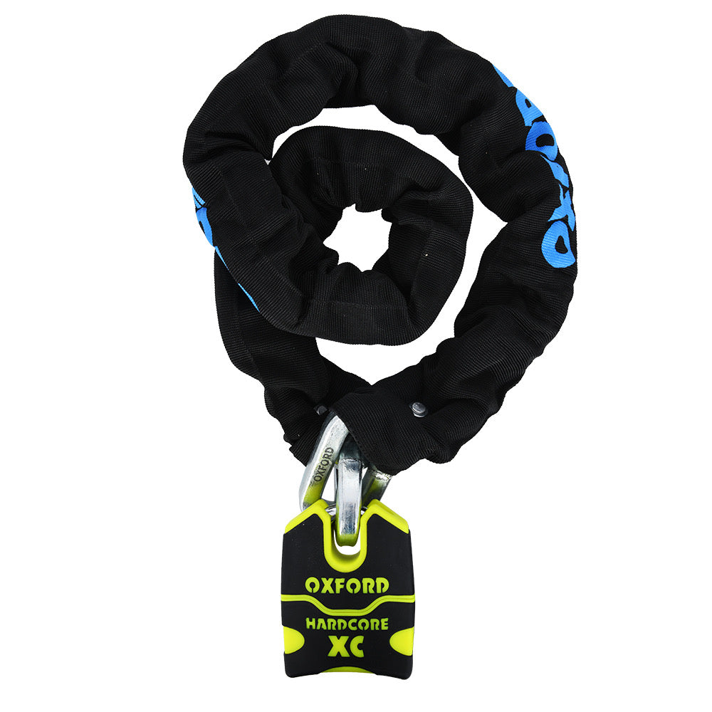 Oxford Hardcore XC13 Chain lock - 13mm Sq x 2.0m / Black (lk172)